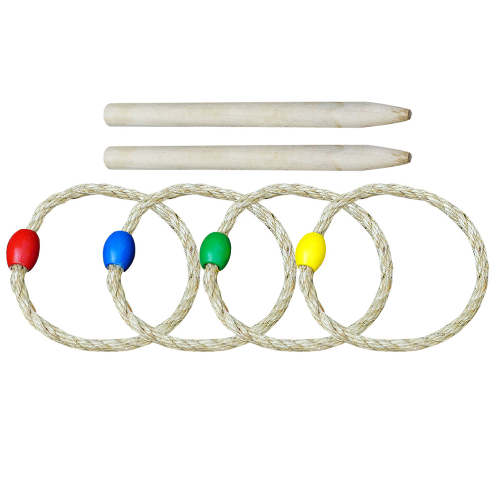 6-piece Rope Ring Throwing Game Set F611302