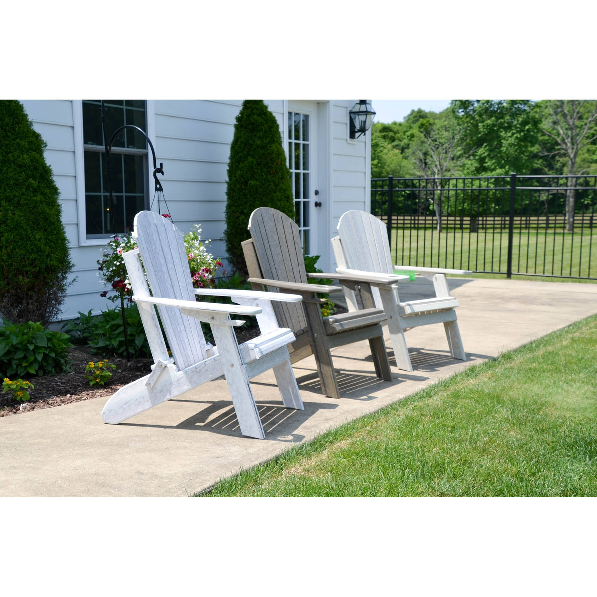 Folding Adirondack Chair Dove Gray V650