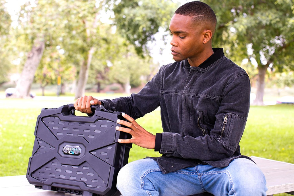 DJ Mixer Travel Case with Customizable Foam Interior X402826