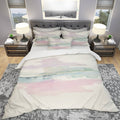 King Geometric Bedding Set with 2 King Shams O63670
