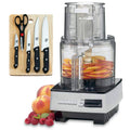 7 Cup Food Processor with 5-Piece Knife Set with Cutting Board P4828