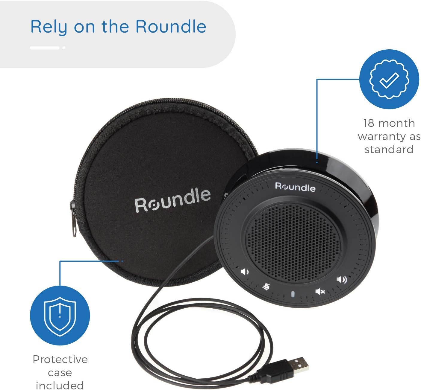 USB Speakerphone with Noise Cancelling Microphone O991