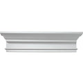 34x22W x 39 1/4x22OW x 9 3/4x22H x 4 1/2x22P Crosshead with Trim Strip G469