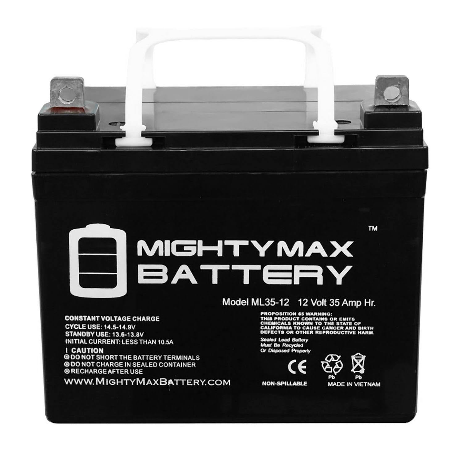 12V 35Ah Mid-Wheel Drive Battery E86789