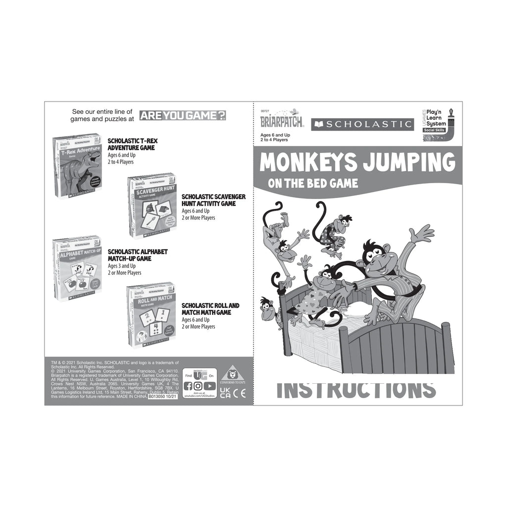 Monkeys Jumping on the Bed Game N56429