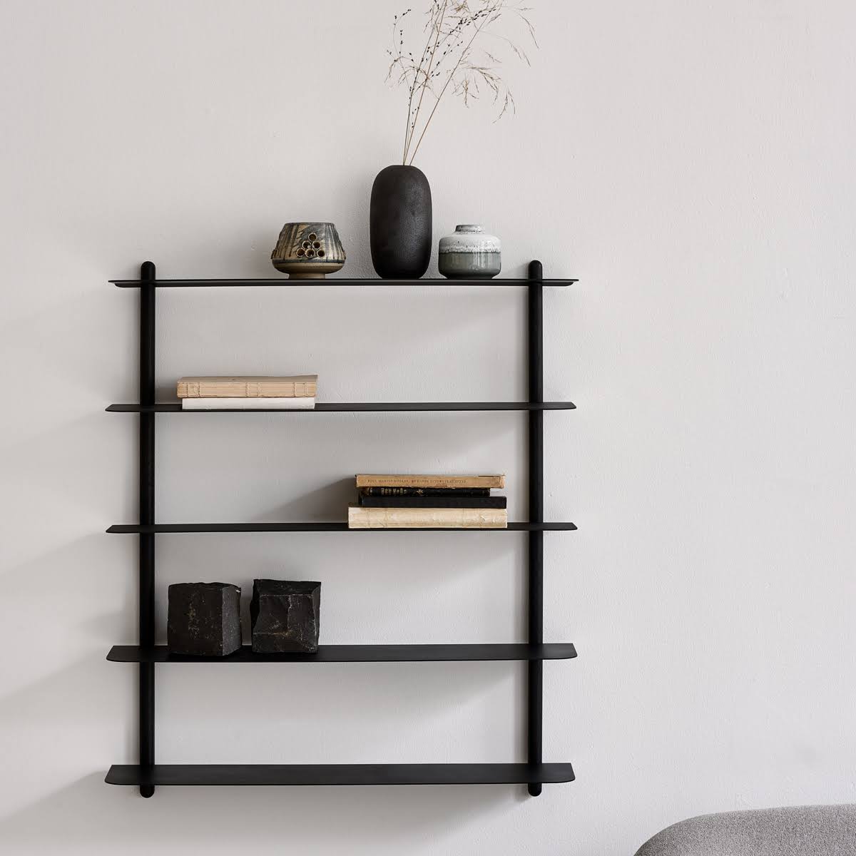 Black Wall Shelf N754