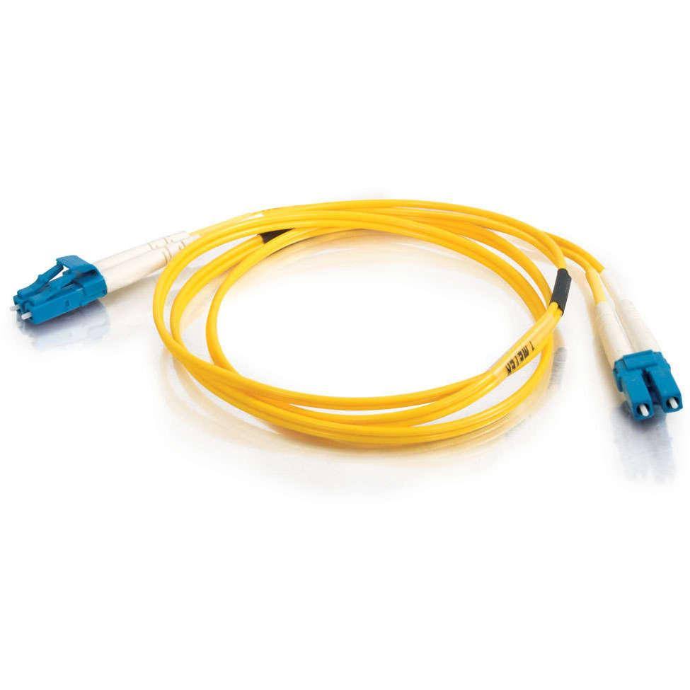 5M LC-LC OS1 Duplex Single-mode PVC Fiber Optic Cable V589577