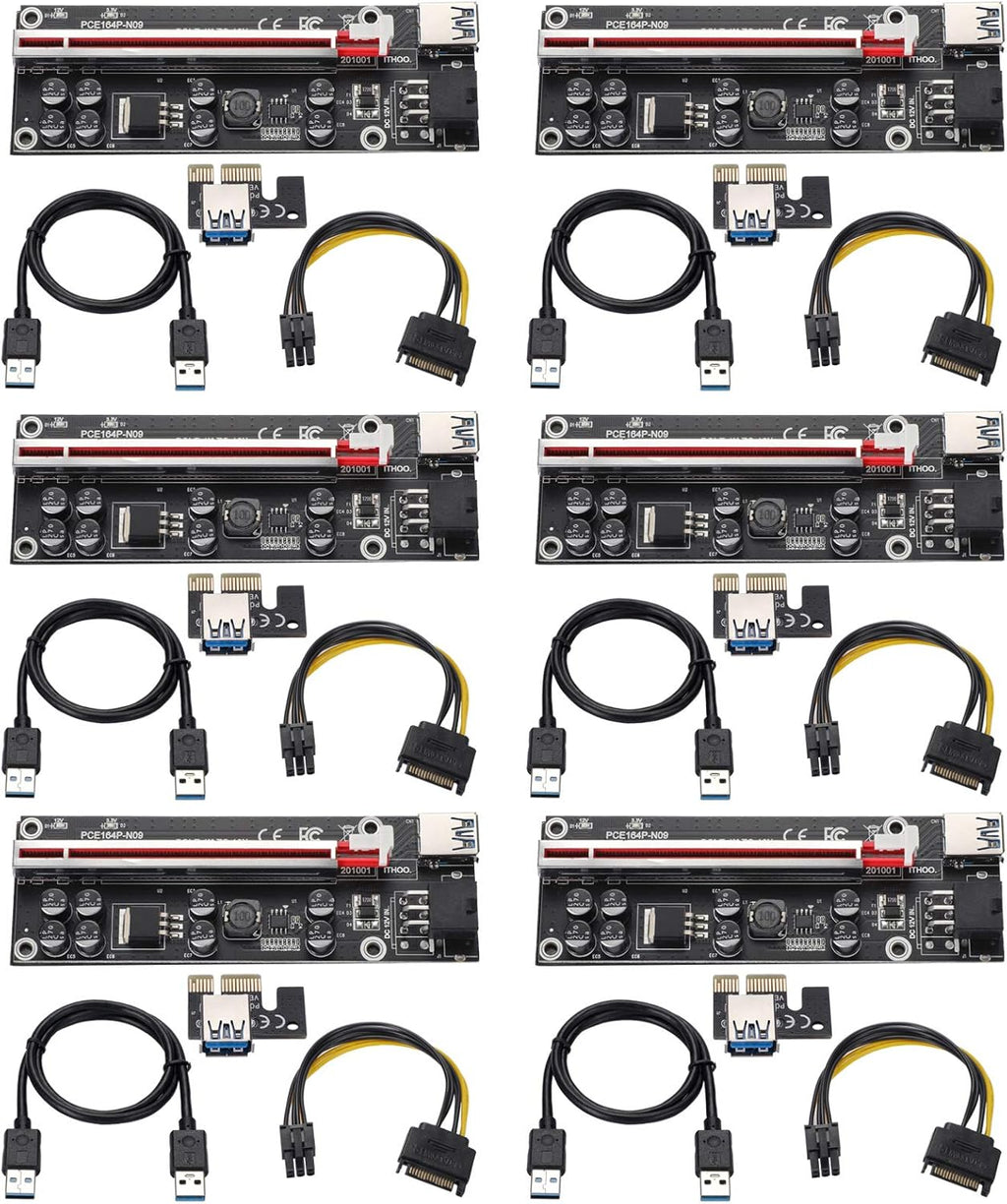 PCI-E 1X Adapter Card, 5 Pack USB 3.0 Interface F153