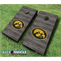 Black Distressed Cornhole Set P73949