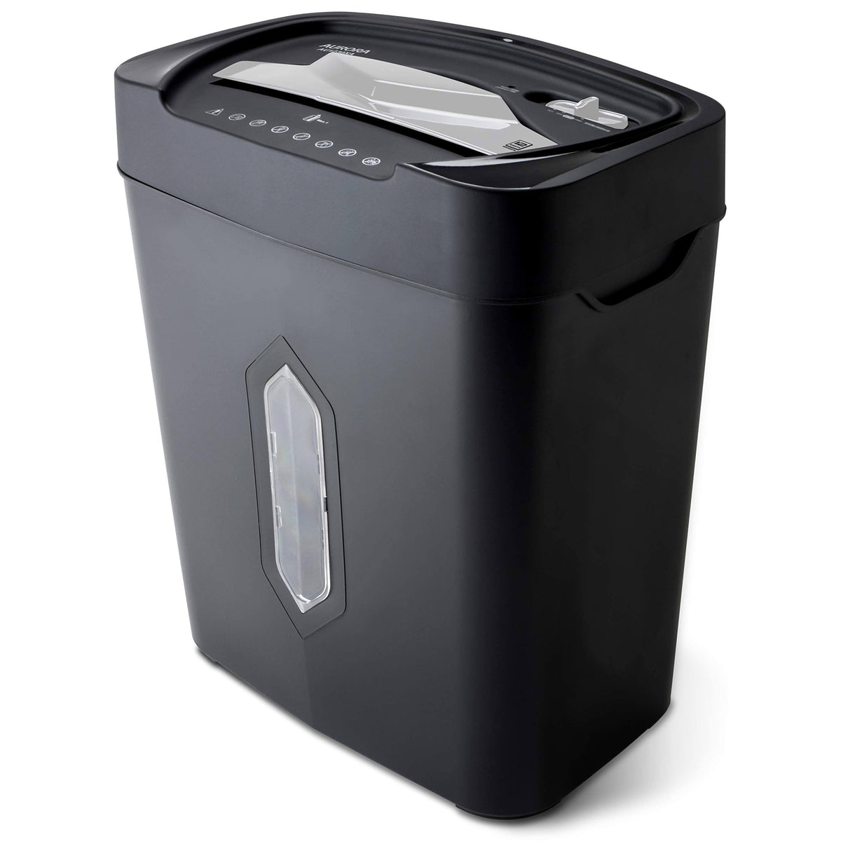 12-Sheet Crosscut Paper and Credit Card Shredder with 5.2-gallon Wastebasket I73383