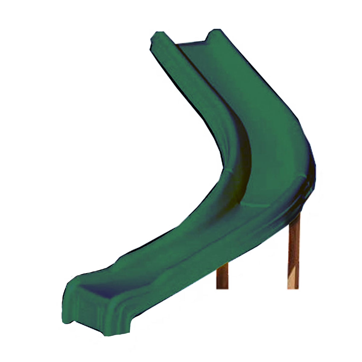 Green 5 Foot Side Winder Slide L1068