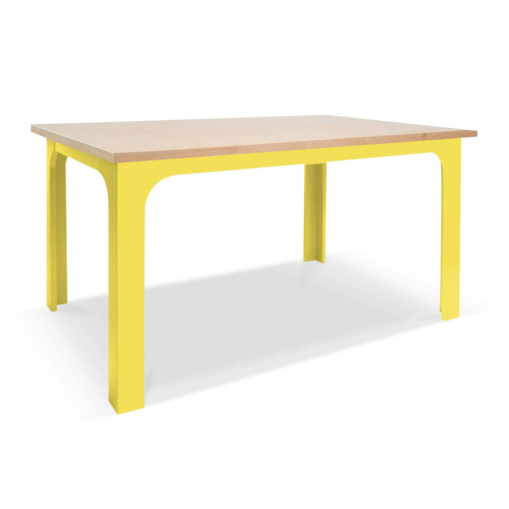 White 42-Inch Wood Veneer Kids Table O448929