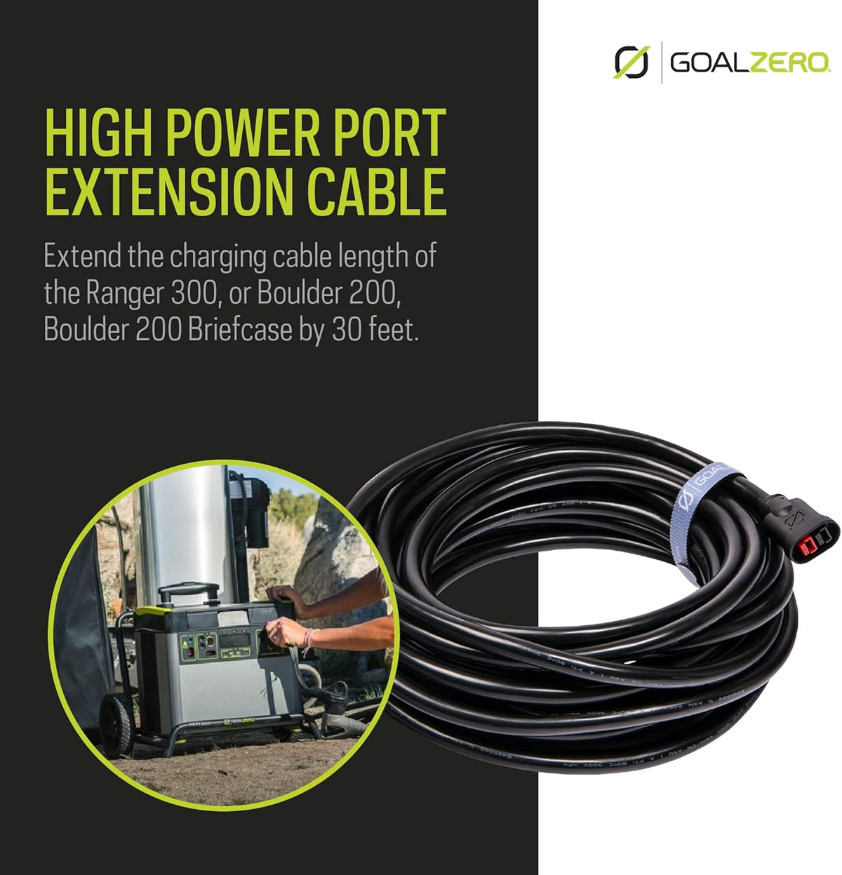 30-Foot High Power Port Extension Cable V85792