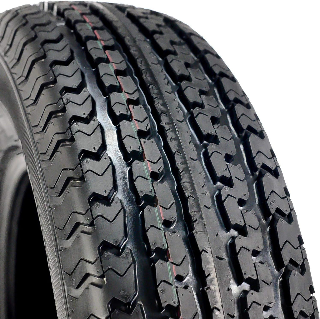 Set of 4 Trailer Radial Tires ST205/75R15 Load Range E 10-Ply BSW H43085