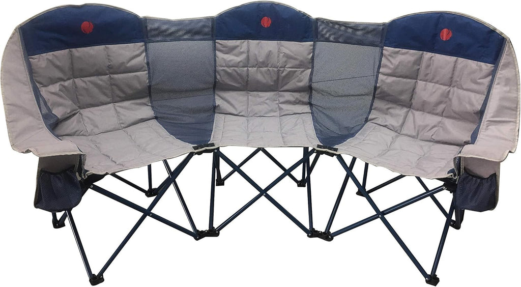 Triple Loveseat Folding Double Camp Chair X42161