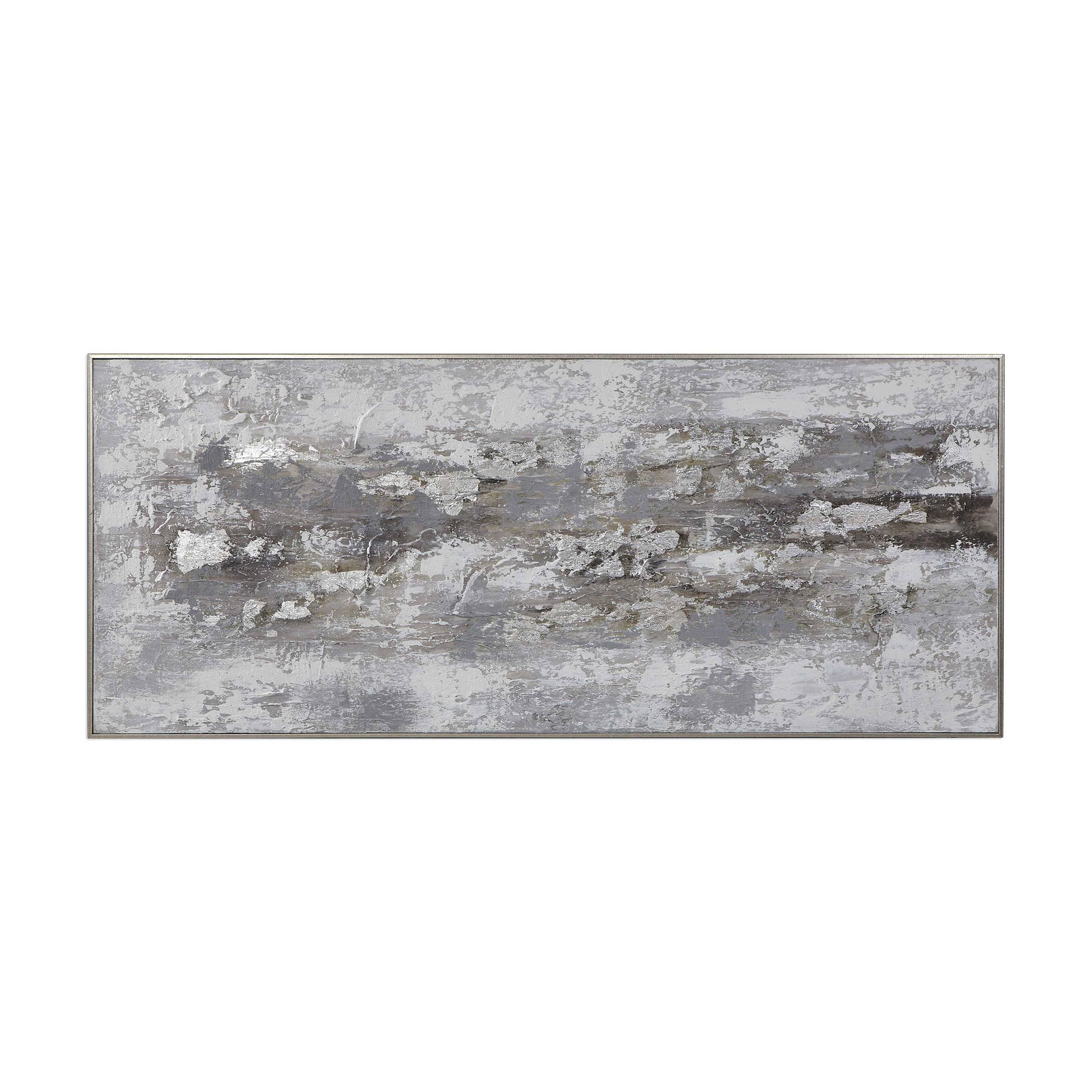 Weathered Stone Hand Painted Canvas O26320