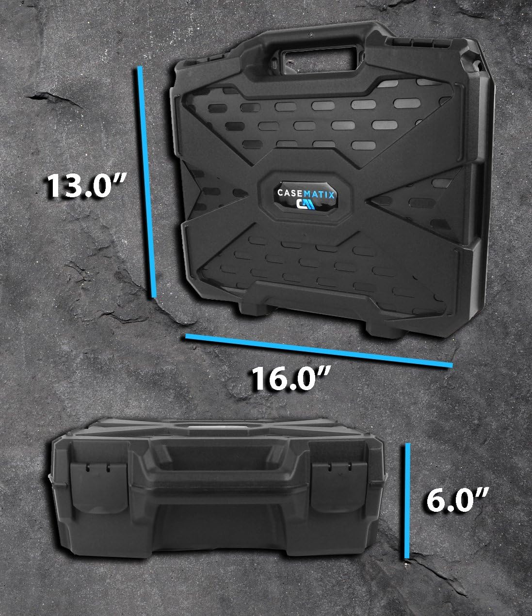 DJ Mixer Travel Case with Customizable Foam Interior X402826