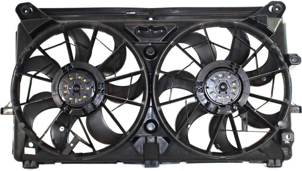 A/C Cooling Fan Assembly for Chevy Silverado 1500/2500/3500 2007-2013 8 Cylinder w/Performance Package X401