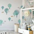 Hot Air Balloons Wall Decal X145195