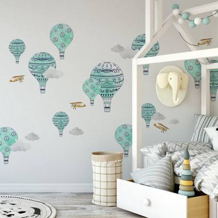 Hot Air Balloons Wall Decal X145195