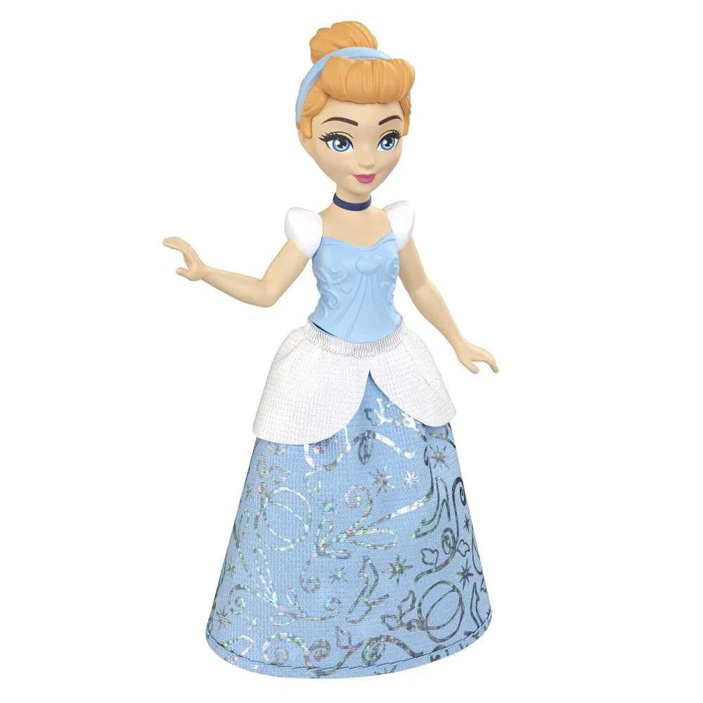 2 Disney Princess 3.5-inch Small Dolls - Cinderella & Mulan F94523
