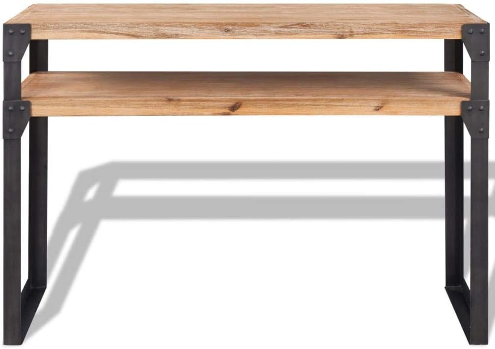 Solid Acacia Wood Console Table V5219