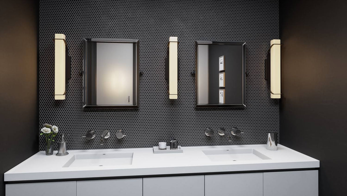 Earth Black Bath Light J59580