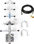 915mhz Yagi Antenna with RP-SMA Adapter and 16ft RG58 Coaxial Cable B339