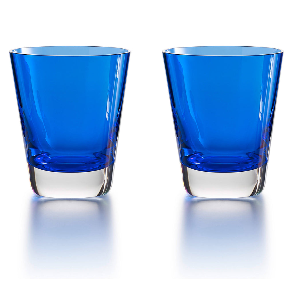 Blue Mosaique Tumbler, Set of 2 T191