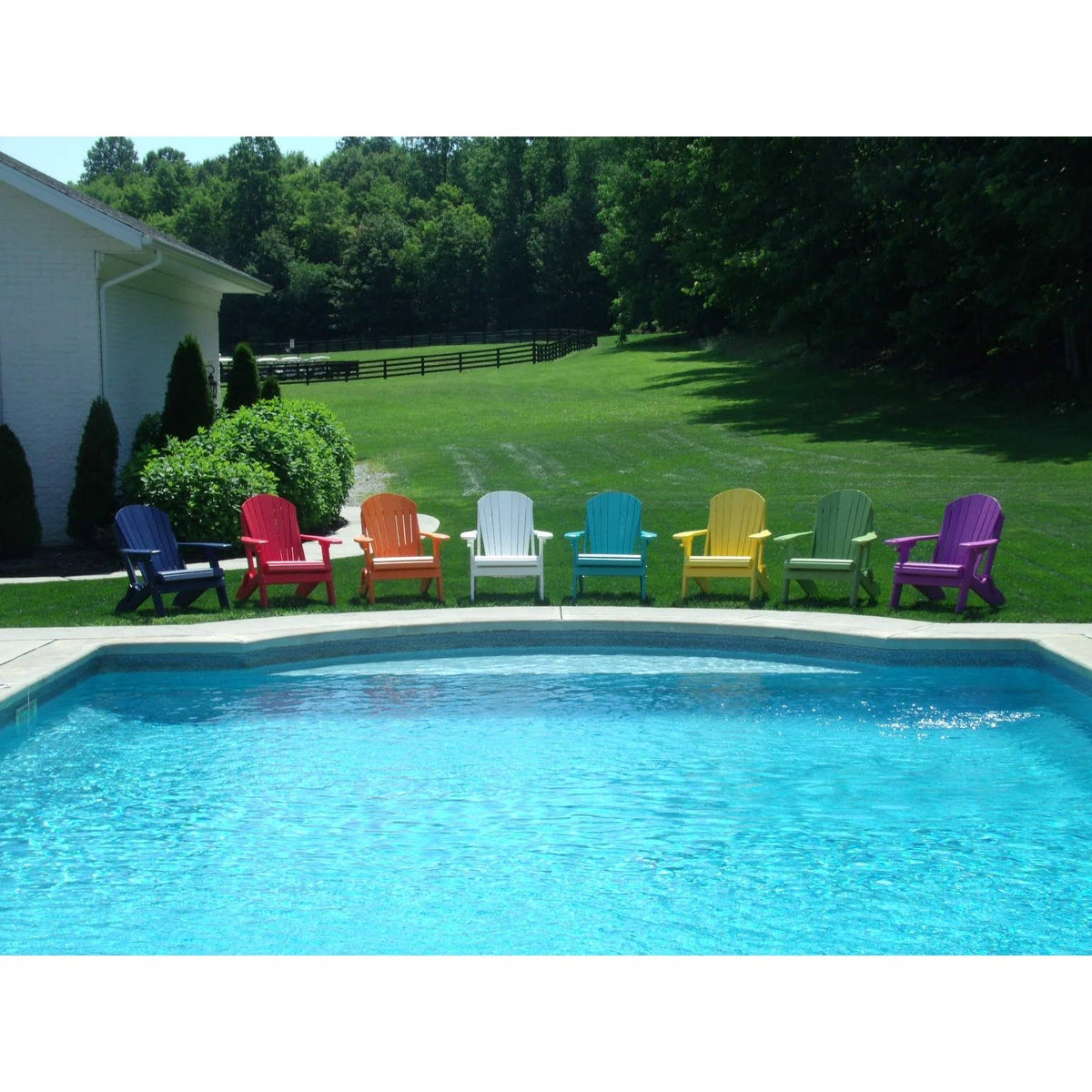 Folding Adirondack Chair Dove Gray V650