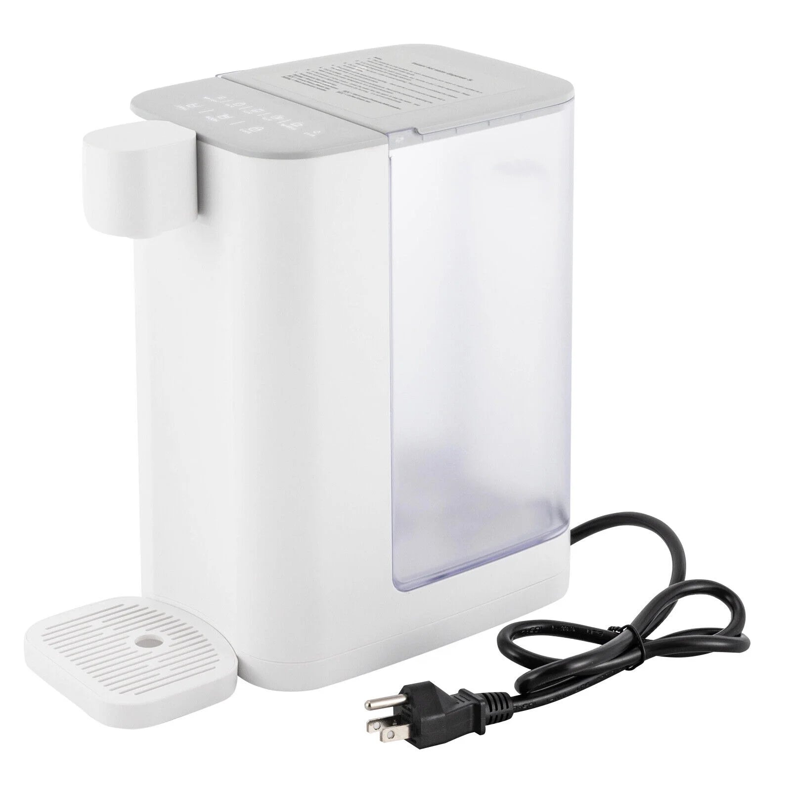 1600w Electric Kettles Instant Hot Water Dispenser 3L Tank White Z5278