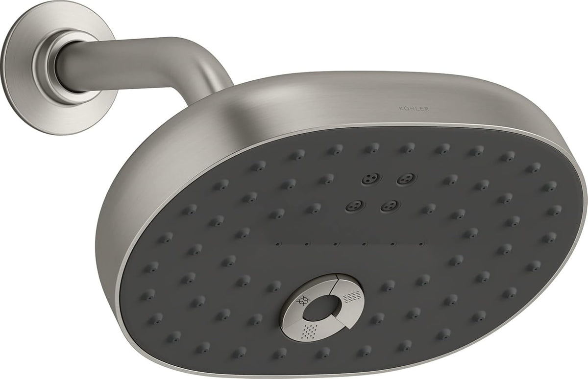 Vibrant Brushed Nickel Showerheads N245