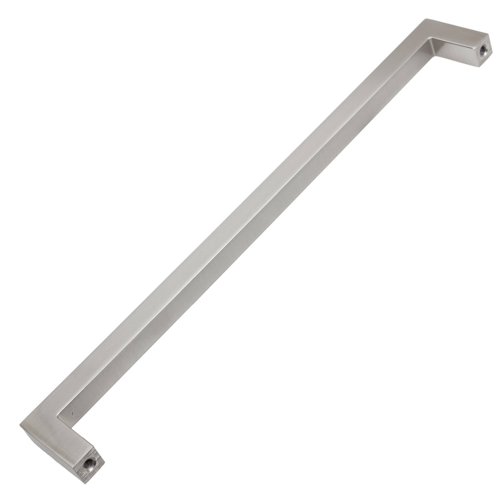 8.75-Inch Solid Square Cabinet Bar Pull Handle Satin Nickel - Pack of 25 Y4692