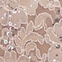 Beige Sheer Open Front Jacket Plus 20W K70528