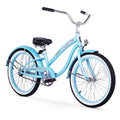 Baby Blue Single Speed Girl's Bike Y13569
