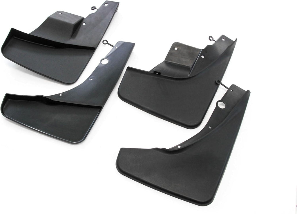 Mud Flaps Splash Guards Molded Front Rear 4pc Pack of 2 A2565