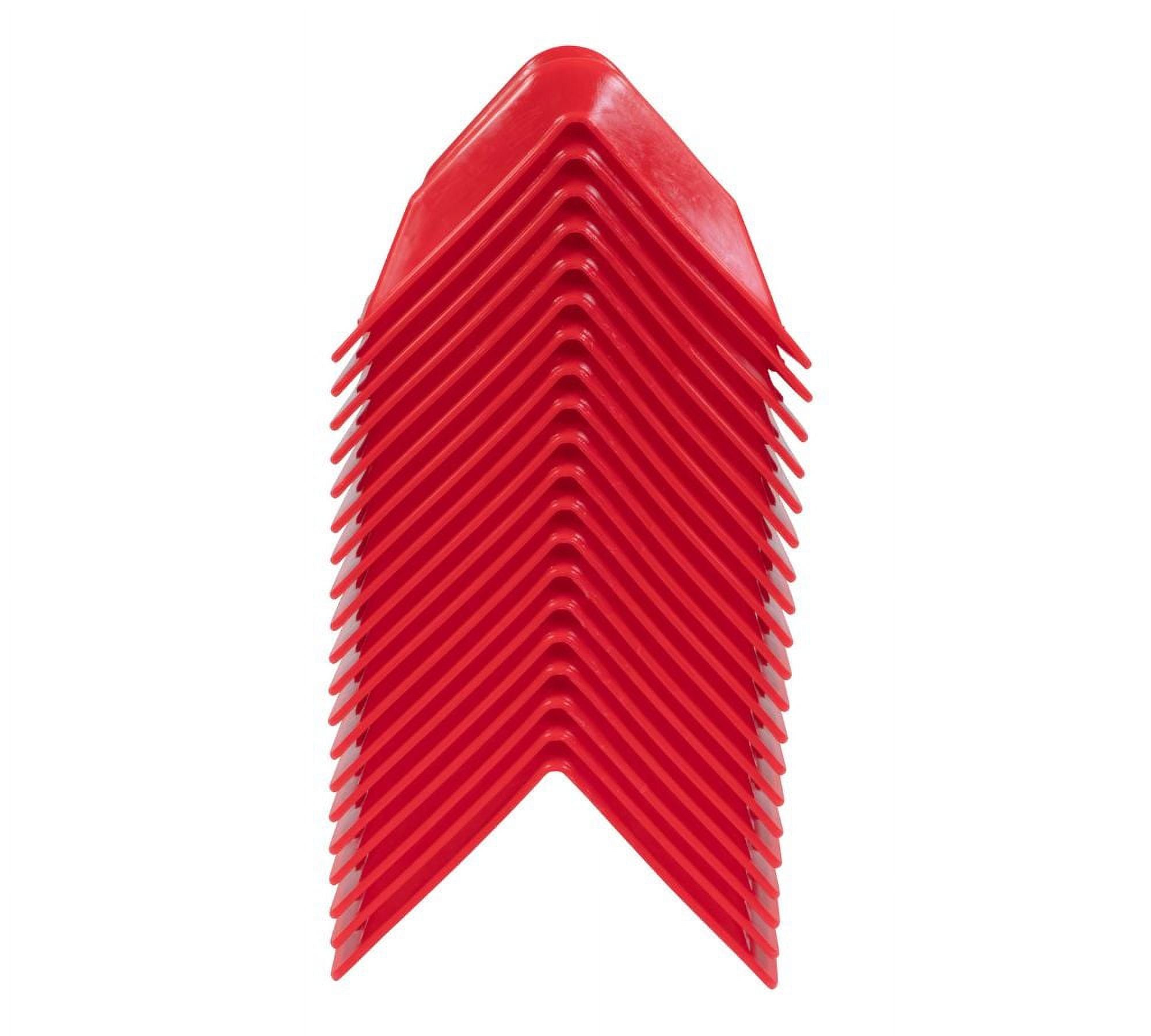 Red 4"x6" Flatbed Edge Protectors with Carrying Case G468802