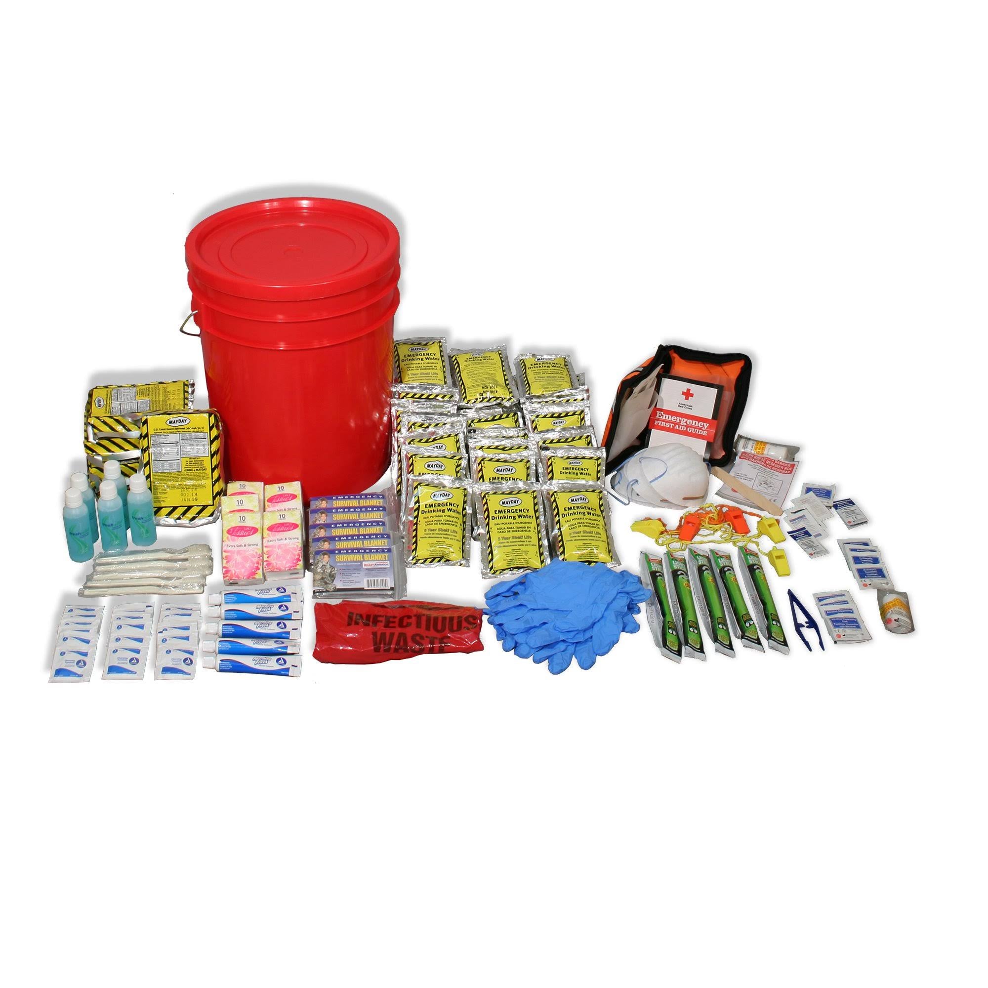 Emergency Lockdown Kit, Plastic Case, 5 Person L663
