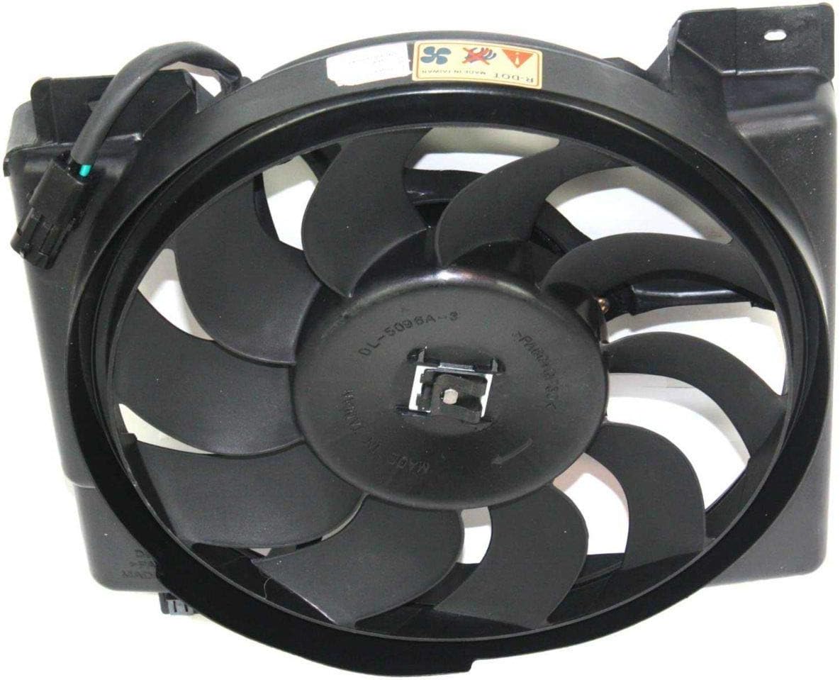 Cooling Fan for 95-96 Jeep Cherokee with Blade, Motor and Shroud B850