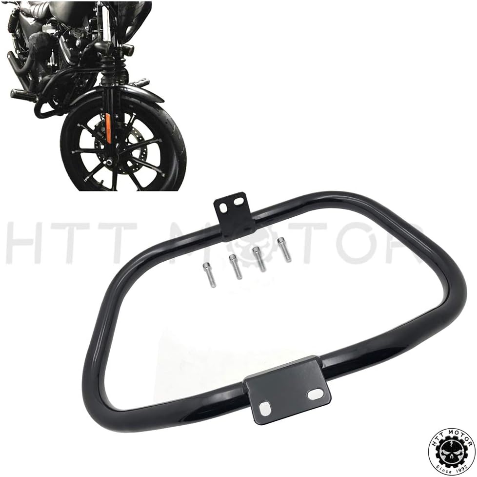 Glossy Black Front Engine Guard Crash Bar D84639