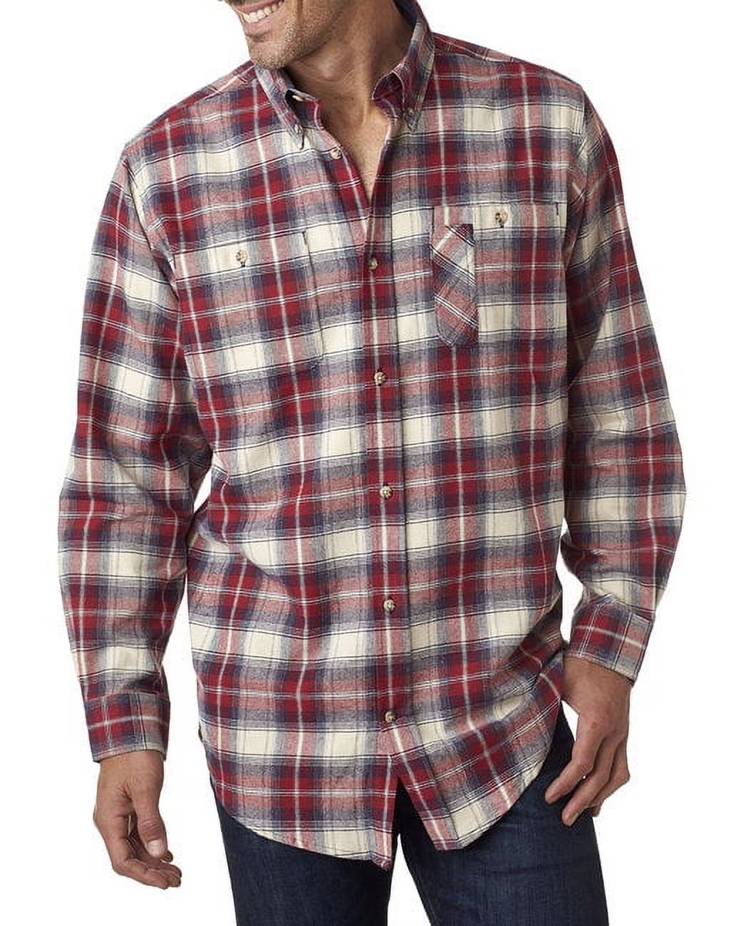 Yarn-Dyed Flannel Shirt Z30448