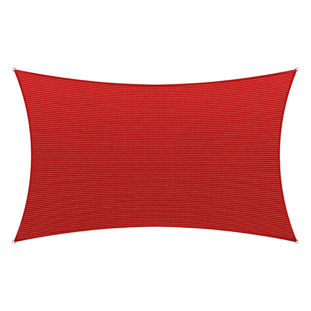 Red Rectangle Shade Sail N492