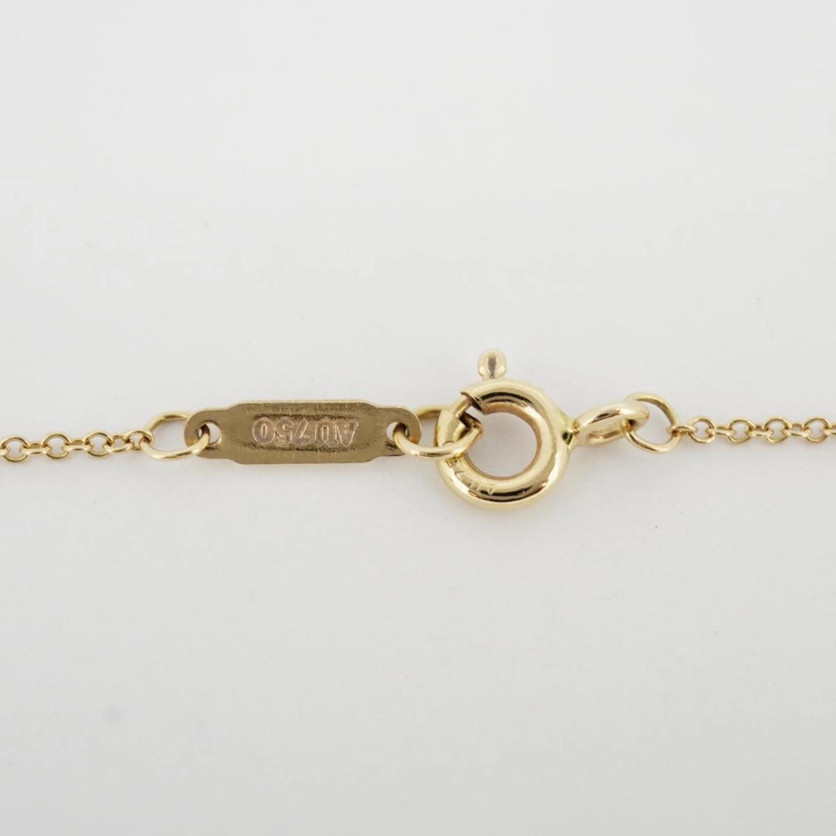 Pre-Owned Yellow Gold Diamond Necklace B9706