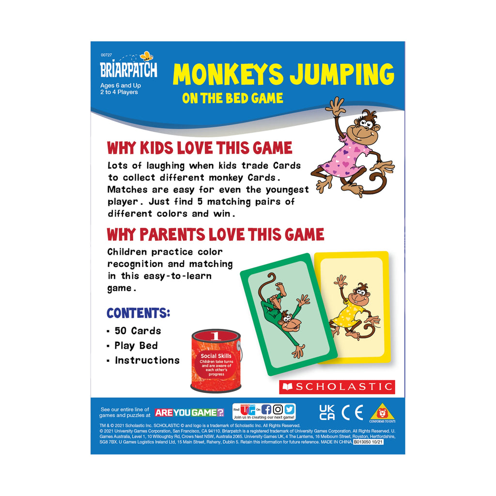 Monkeys Jumping on the Bed Game N56429