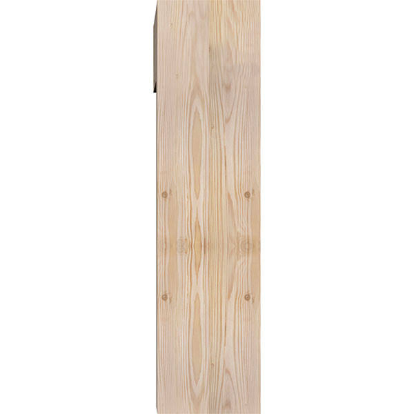 Douglas Fir Smooth Bracket with Offset Brace H623038