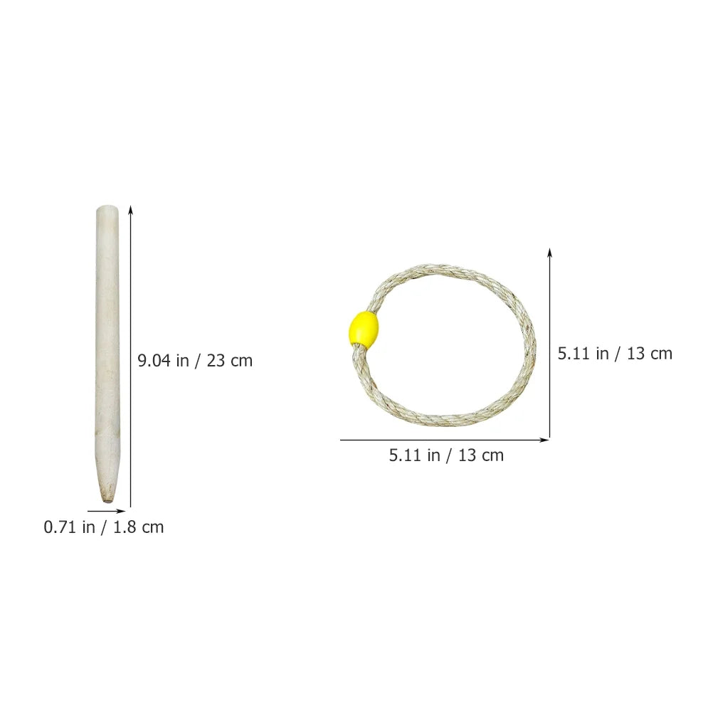 6-piece Rope Ring Throwing Game Set F611302