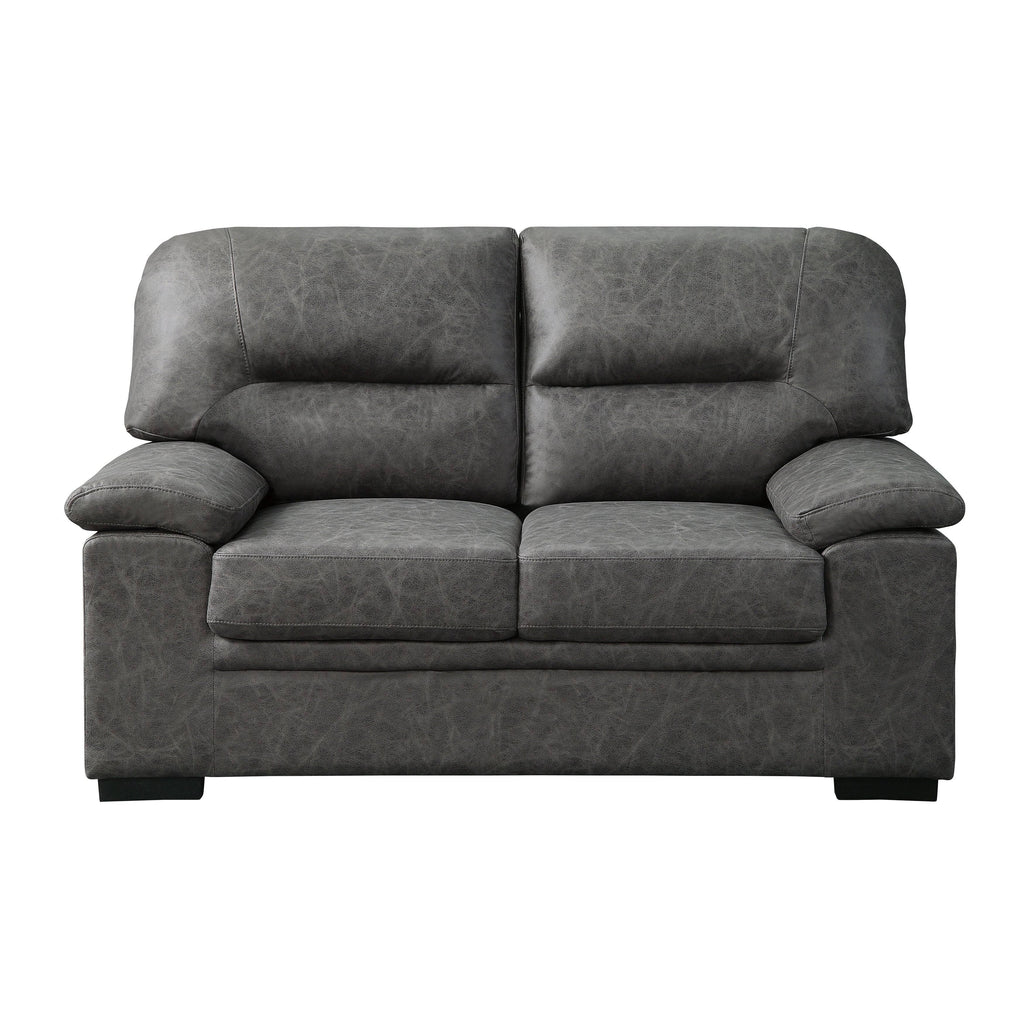 Dark Grey Loveseat O760457