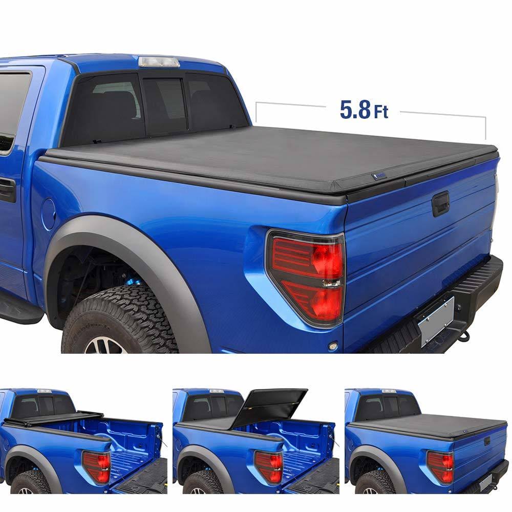 Tri-Fold Truck Bed Tonneau Cover D80692