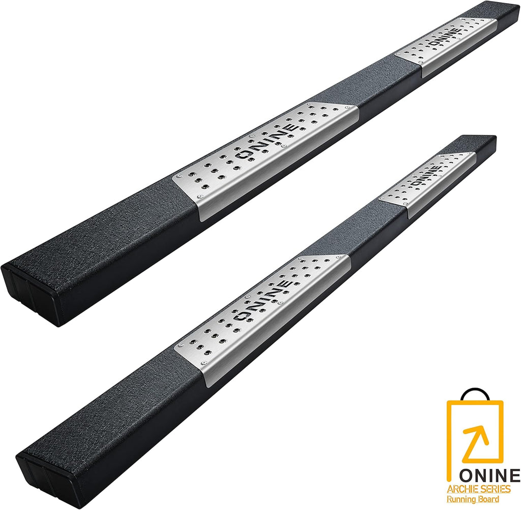 Texture Black Running Boards Side Step Nerf Bar G282469