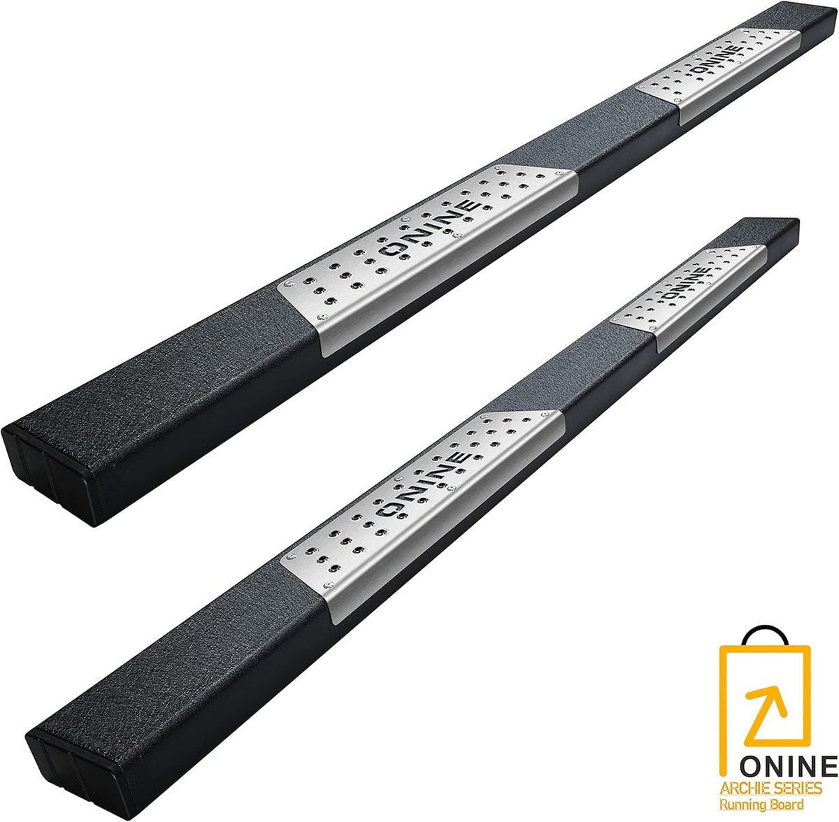 Texture Black Running Boards Side Step Nerf Bar G282469